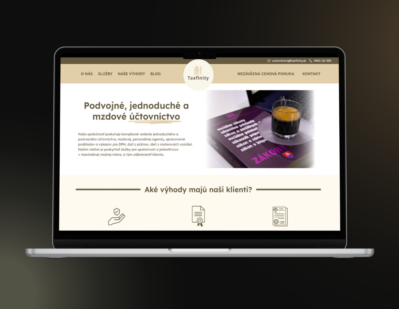 Denis Majko - Portfólio taxfinity.sk